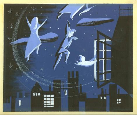 Concept art for Disney's 'Peter Pan,' painted by Mary Blair